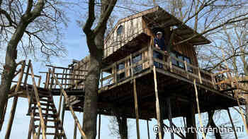 Binnenkijken bij de mooiste boomhut van Drenthe: 'Ik heb de boom zelf geplant' - RTV Drenthe