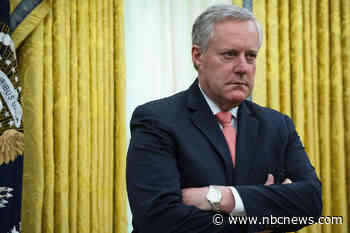 Former Trump aide Mark Meadows removed from North Carolina voter roll