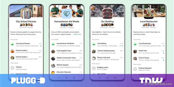 WhatsApp’s new Communities feature sounds like Slack for noobs