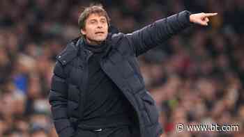 Antonio Conte in Spurs dugout for Brighton clash after bout of coronavirus - BT.com