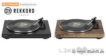 Rekkord Plattenspieler nun im Vertrieb von Reichmann Audiosysteme - likehifi.de