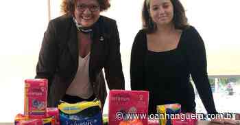 Cotia: Fundo Social recebe a doação absorvente higiênico feminino. - O Anhanguera