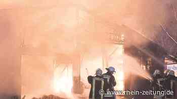 Serie von Scheunenbränden in Sinzig-Löhndorf: 25-Jähriger wegen schwerer Brandstiftung angeklagt - Rhein-Zeitung