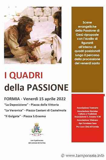 Formia / Quadri della Passione, l'iniziativa itinerante in occasione del Venerdì Santo - Temporeale Quotidiano