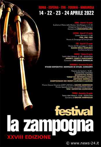 Formia. Il Festival “La Zampogna” celebra la sua XXVIII edizione. Attesa per il concerto della cantante ucraina Kateryna Zarkova - News-24.it