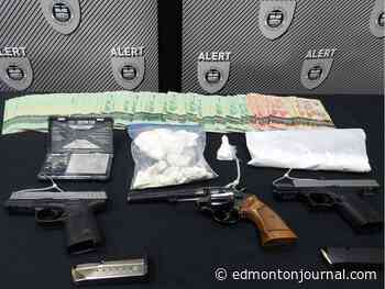 Two Fort McMurray men charged after guns, drugs seized: ALERT