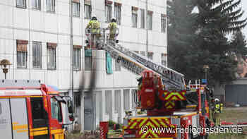 Gebäude in Dresden-Strehlen in Brand - Radio Dresden