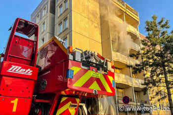 Feuerwehreinsatz: Balkonbrand in der Dresdner Neustadt - TAG24
