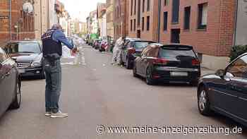 Mann in Stuttgart auf offener Straße getötet: Täter offenbar flüchtig, Hubschrauber im Einsatz