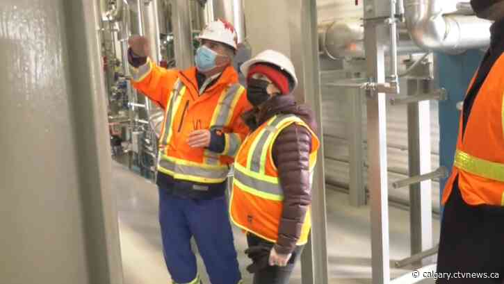 Set on net-zero: Freeland tours Calgary facility, outlines federal plan to cut GHGs