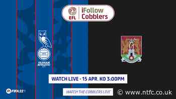 WATCH THE OLDHAM ATHLETIC GAME LIVE ON IFOLLOW - Northampton Town Football Club
