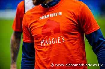Maggie's Shirt Auction - News - oldhamathletic.co.uk