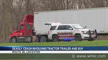1 dead, 4 injured in Livingston County crash