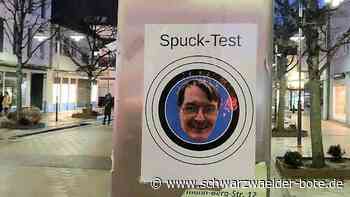 Graffiti und Aufkleber - Querdenker hinterlassen in Balingen viele Spuren - Schwarzwälder Bote