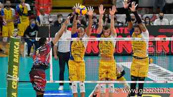 Ngapeth trascina Modena, Perugia ancora ko in gara-1 di semifinale - La Gazzetta dello Sport