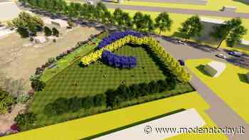Al Parco "Centodieci" gli alberi disegnerano il logo del Modena fc - ModenaToday