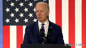 President Biden speaks at NC A&T after touring engineering research and training facility