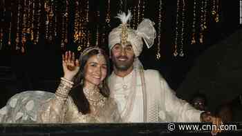 Bollywood mega-stars Alia Bhatt and Ranbir Kapoor wed in intimate Mumbai ceremony