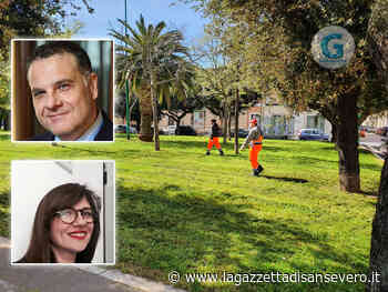 Iniziati i tanto attesi lavori di sfalcio dell'erba in alcuni punti della Città. – La Gazzetta di San Severo – News di Capitanata - La Gazzetta di San Severo