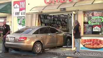 ‘He Was Screaming': Car Hits Man While Crashing Into North Lauderdale Store, Witnesses Say