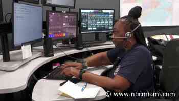 Miami Fire Rescue 911 Dispatchers Celebrated During Public Safety Telecommunicator's Week