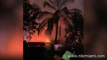 Elderly Man Dies in SW Miami-Dade House Fire: Police