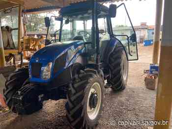 Prefeitura de Capivari recebe trator agrícola do Governo Estadual - Prefeitura de Capivari (.gov)