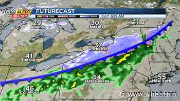 First Alert Forecast: Gusty winds return Friday