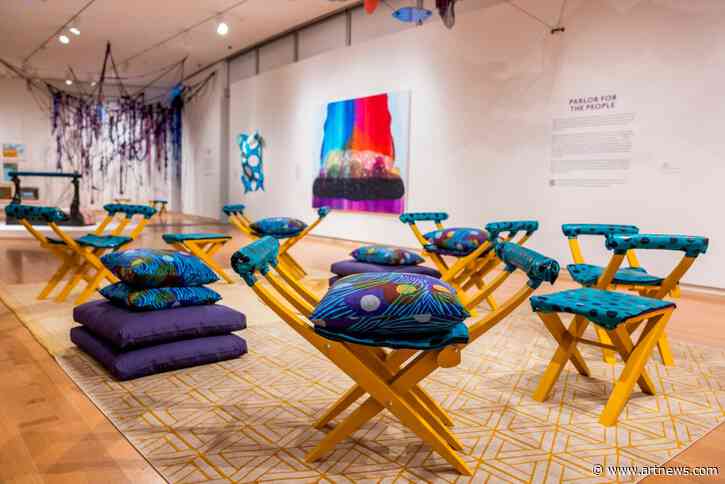 Webs of Relation: Carrie Moyer and Sheila Pepe at the Museum of Arts and Design