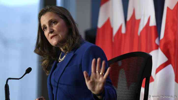 'Horrifying': Freeland promises justice for sexual violence victims in Ukraine