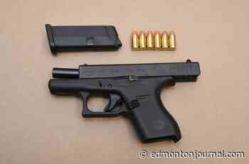 Edmonton police seize loaded guns in public and charge two men