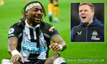 Why would Newcastle consider selling fan favourite Allan Saint-Maximin? - Daily Mail