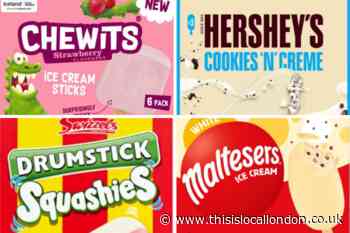 Iceland transforms Chewits, Malteser, Hershey's and more into tasty ice lollies