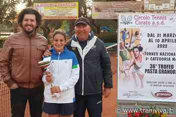 Chiara la tennista: settimane di tornei vittoriosi per una tredicenne tranese - TraniViva