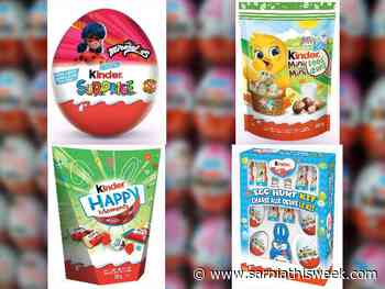 Ferrero recalls more chocolates | Sarnia & Lambton County This Week - Sarnia and Lambton County This Week