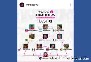 Concacaf votes Belize's Jasmin Armstrong as best goalkeeper of Women's World Cup Qualifiers, includes her in Best XI - Breaking Belize News