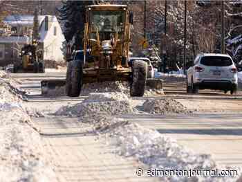 Potential tax hike, major boost needed for Edmonton's snow removal budget: staff