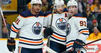 Leon Draisaitl nets hat trick as Edmonton Oilers win 4-0 in Nashville