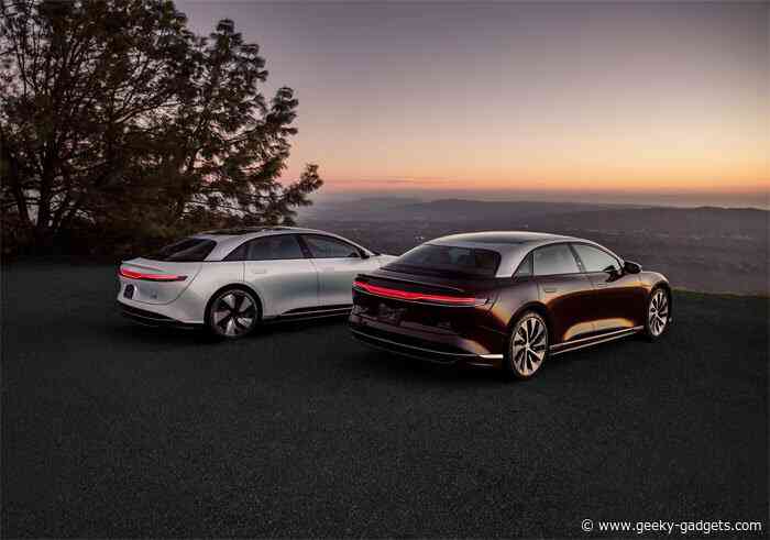 Lucid Air Grand Touring Performance has big power