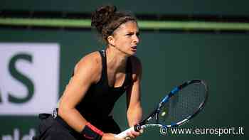 Sara Errani si opera a un gomito: "Troppo dolore, spero di rientrare presto" - Eurosport IT