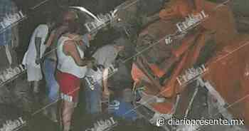 Vuelca pipa con azufre líquido en la carretera Macuspana - Diario Presente