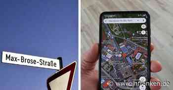 Coburg: Umstrittene Max-Brose-Straße plötzlich mit neuem Namen bei Google - mysteriöse Änderung - inFranken.de