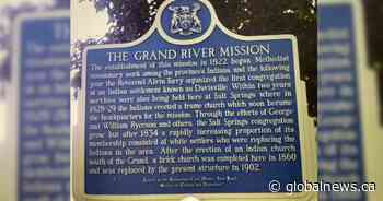 OPP investigating disappearance of heritage sign from church property in Brant County - Global News