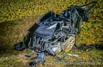 Unfall auf A8 bei Dornstadt: Betrunkener verliert Kontrolle über BMW und rast in Lkw - Stuttgarter Nachrichten