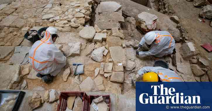 ‘Extraordinary’: ancient tombs and statues unearthed beneath Notre Dame Cathedral