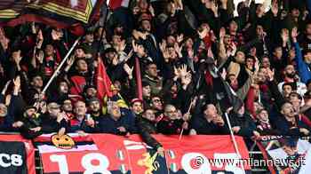 Genoa, attesi circa duemila tifosi rossoblu a San Siro - Milan News