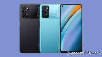 Oppo K10 China Variant with Dimensity 8000 SoC Spotted on TENAA