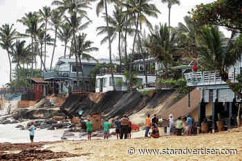 Oahu North Shore homeowners defy state laws as they try to save their properties