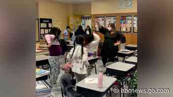 WATCH:  Watch this assistant principal absolutely slay a surprise dance-off with students