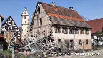 Baustelle in Mühlheim - Bauernhaus wird abgebrochen - Schwarzwälder Bote
